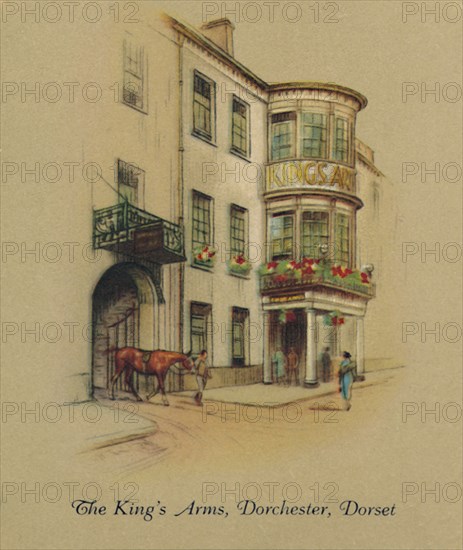 'The King's Arms, Dorchester, Dorset', 1939. Artist: Unknown.