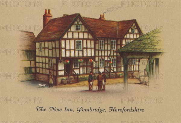 'The New Inn, Penbridge, Herefordshire', 1939. Artist: Unknown.