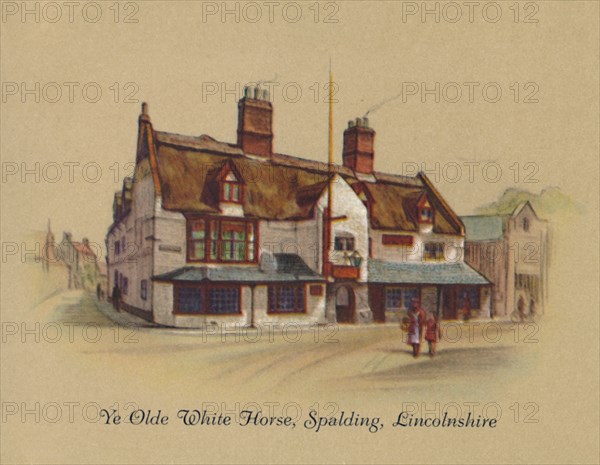 'Ye Olde White Horse, Spalding, Lincolnshire', 1939. Artist: Unknown.