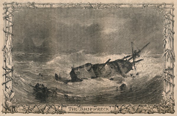 'The Shipwreck', c1870. Artist: Unknown.