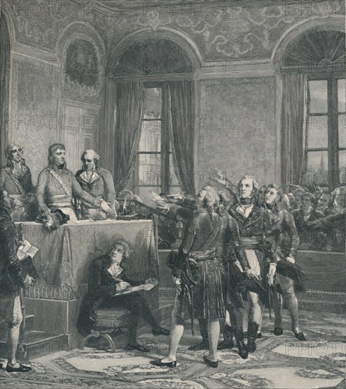 'Installation of the Council of State...December 25, 1799', (1896).  Artist: Peter Aitken.