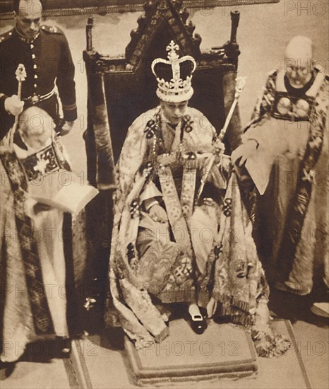 'Robed and Crowned', May 12 1937. Artist: Unknown.