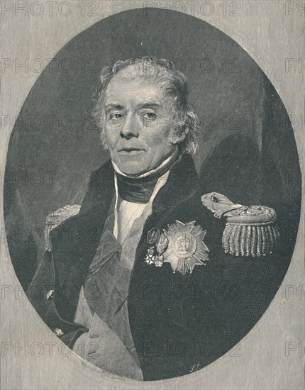 'Henri-Gratien, Count Bertrand', c1850, (1896). Artist: T Johnson.