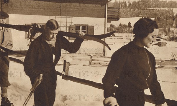 'Winter Sport, Austria, 1935', 1937. Artist: Unknown.