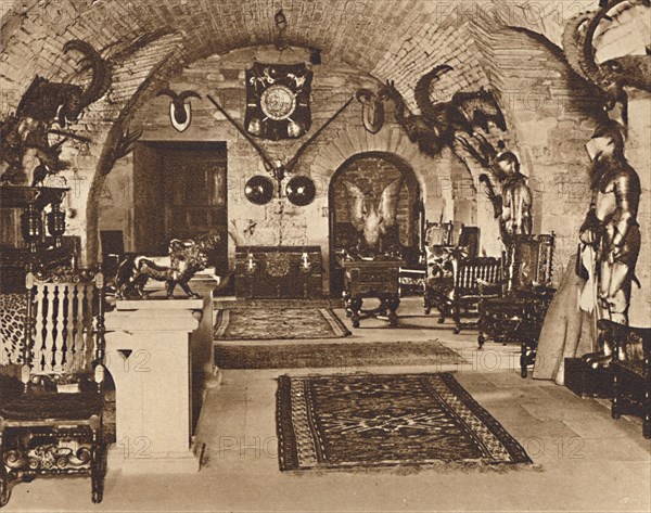 The Crypt, Glamis Castle', c1933 (1937). Artist: Unknown.