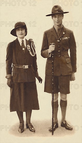 'Off to a Rally of Scouts and Guides', c1931 (1937). Artist: Unknown.