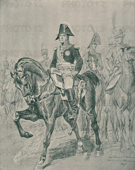 'Marshal Michel Ney - Duke of Elchingen, Prince of the Moskowa', c1800, (1896). Artist: Unknown.
