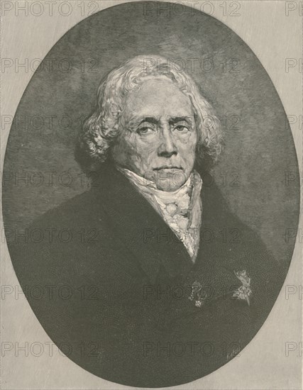 'Charles-Maurice-Élie, Duke of Talleyrand-Perigord, Prince of Benevento', 1828, (1896).  Artist: R. G. Tietze.