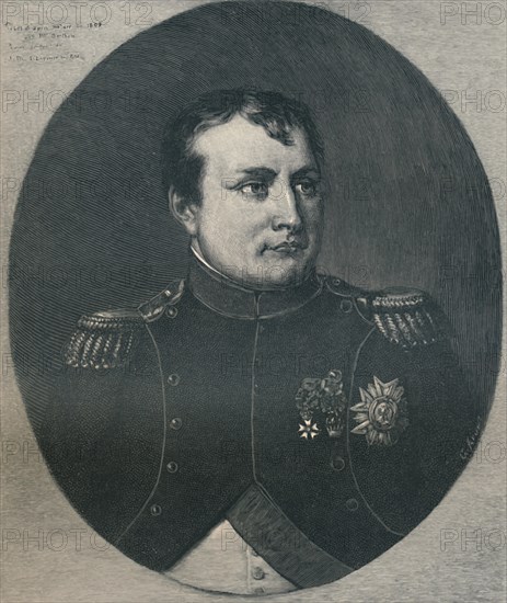 'Napoleon Bonaparte in 1809', (1896). Artist: Gustave Kruell.