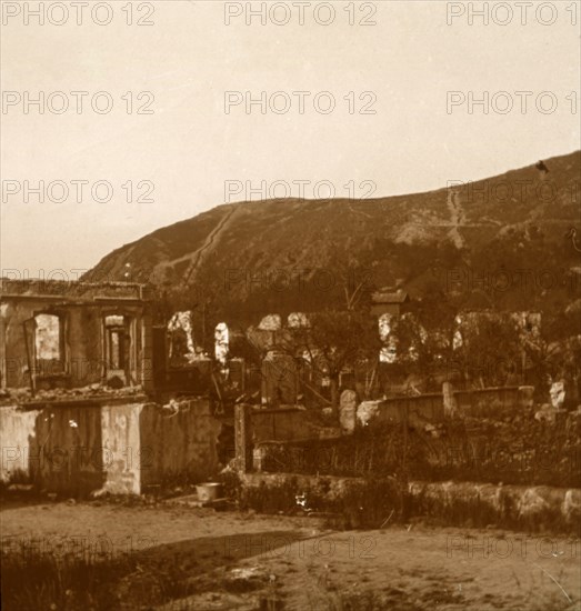 The kiosk, Metzeral, northern France, c1914-c1918. Artist: Unknown.