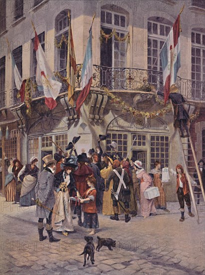 'Bulletin of Victory from the Armies of Italy, 1797', (1896). Artist: Unknown.