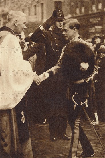 'Welsh Guards Come of Age', 1937. Artist: Unknown.