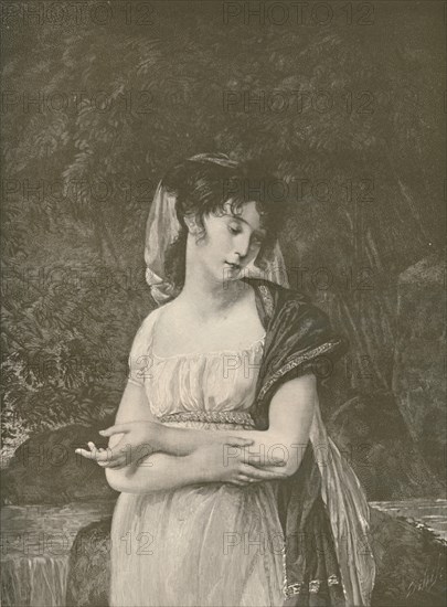 'Mme. Lucien Bonaparte', 1800, (1896).  Artist: R. G. Tietze.