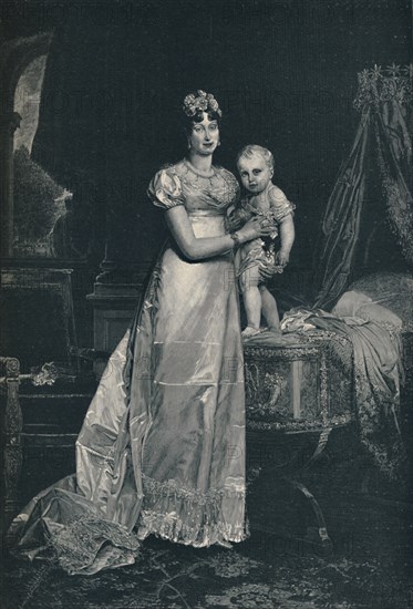 'Maria Louisa and the King of Rome', 1812, (1896). Artist: Charles J. State.