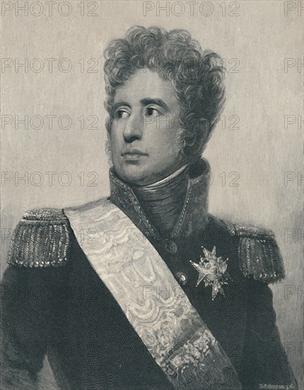 'Jacques-Alexandre-Bernard Law, Marquis of Lauriston', c1810, (1896). Artist: T Johnson.