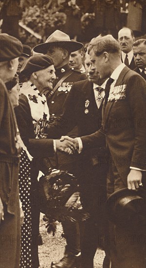 'Greeting a Canadian Mother', 1937. Artist: Unknown.