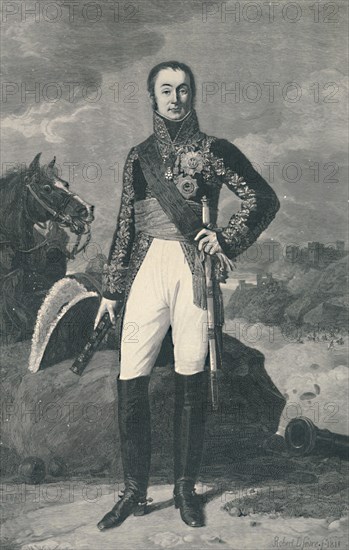 'Marshal Nicolas-Charles Oudinot, Duke of Reggio', 1811, (1896). Artist: Henry Wolf.