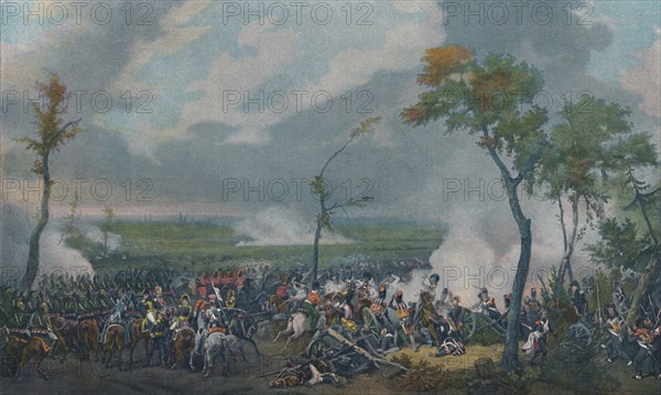 'The Battle of Hanau, October 30, 1813', (1896). Artist: Unknown.
