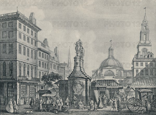 'The Stocks Market, 1738', (1920). Artist: Henry Fletcher.