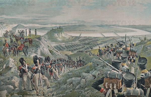 'The French Army Crossing The Niemen', 1812, (1896). Artist: Unknown.