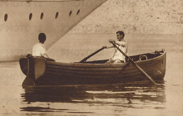 'King Edward-Oarsman', 1937. Artist: Unknown.