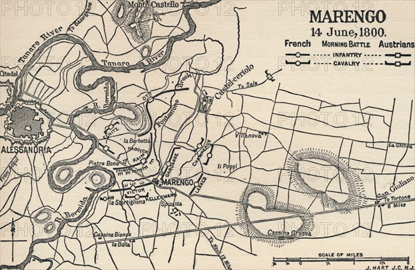 'Marengo - 14 June, 1800 (Morning Battle)', (1896). Artist: Unknown.