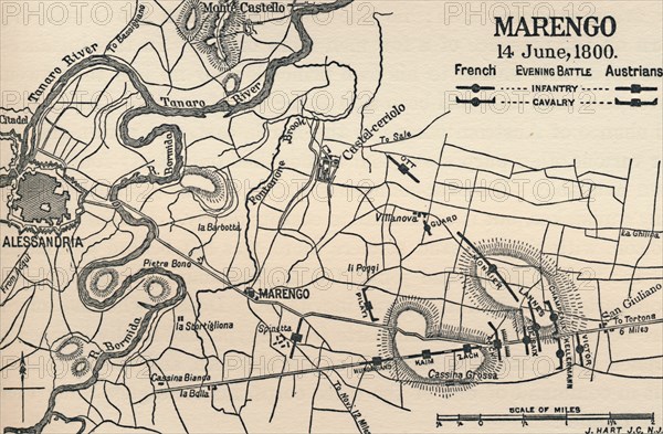 'Marengo - 14 June, 1800 (Evening Battle)', (1896). Artist: Unknown.