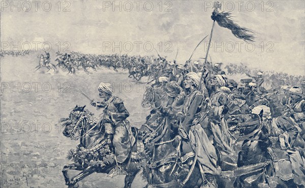 'Charge of the Mamelukes at the Battle of Austerlitz', 1896. Artist: Unknown.