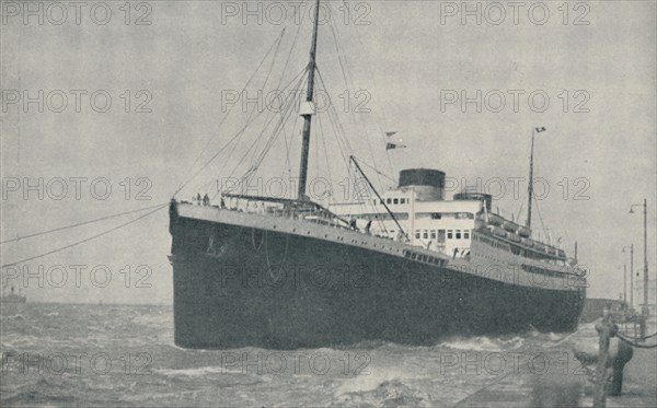 'Leaving the Landing Stage at Liverpool', 1936. Artist: Unknown.