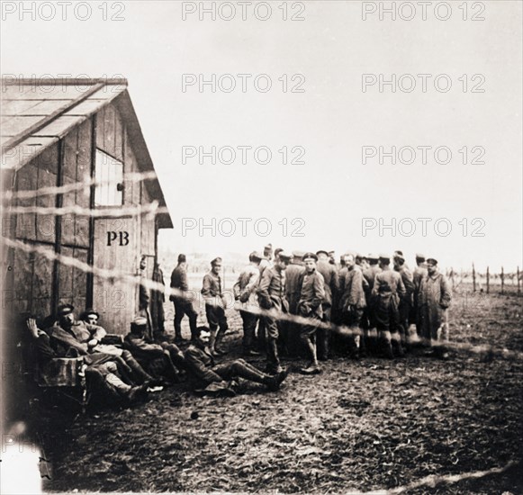 German prisoners of war, c1914-c1918.  Artist: Unknown.