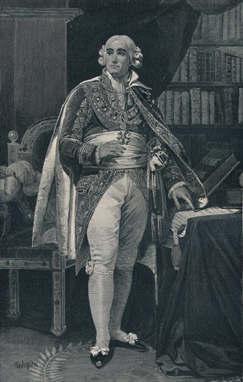 'Jean-Jacques-Régis De Cambacérès - Duke of Parma', c1800, (1896). Artist: Henry Wolf.