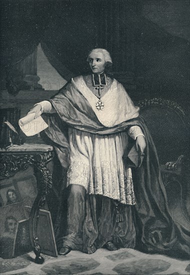 'Cardinal Joseph Fesch', c1830, (1896). Artist: M Haider.