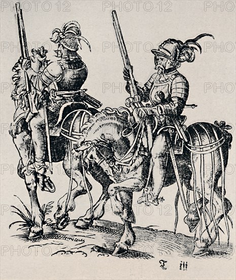 'Woodcut by Jost Amman (1539-1591)', (1927). Artist: Jost Amman.