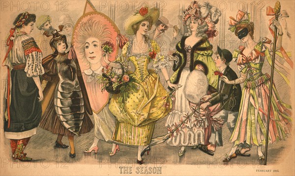 'The Season', 1895. Artist: Unknown.