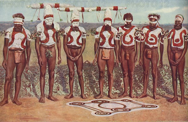 'Totemistic Ritual Among the Australian Blacks', c1935. Artist: Unknown.