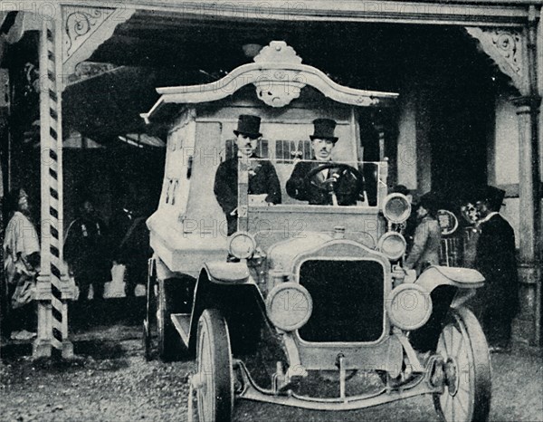 'The Motor-Hearse in Oriental Dress', c1935. Artist: Unknown.