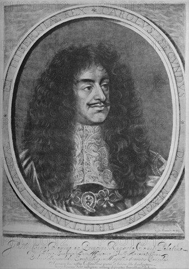 'Portrait of Charles II', c1660-1685, (1928). Artist: William Sherwin.