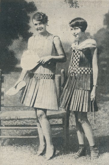 'Frocks of Strips of Wood', c1935. Artist: Unknown.