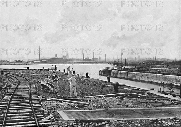 'Preston, from the West', c1896. Artist: Arthur Winter.