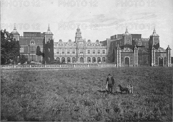 'Hatfield House, South Front', c1896. Artist: Unknown.