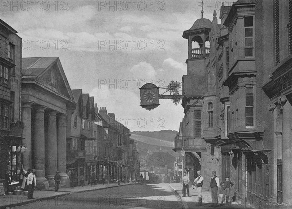 'High Street, Guildford', c1896. Artist: Chester Vaughan.