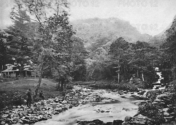 'Watersmeet, Lynton', c1896. Artist: ED Percival.