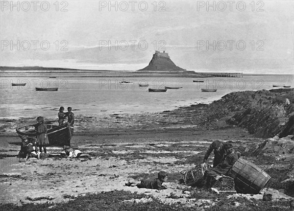 'Holy Island', c1896. Artist: M Aunty.