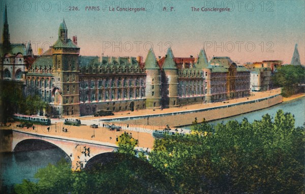 The Conciergerie, Paris, c1920. Artist: Unknown.