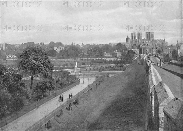 'York, from the Walls', c1896. Artist: Joseph Duncan.