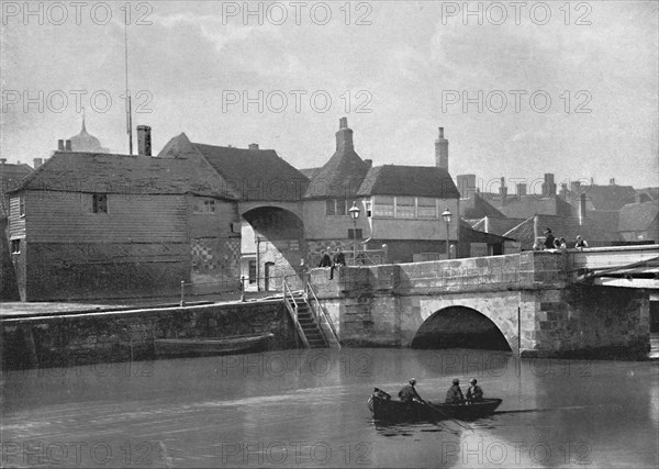 'Sandwich: The Old Bridge and Barbican', c1896. Artist: Poulton & Co.