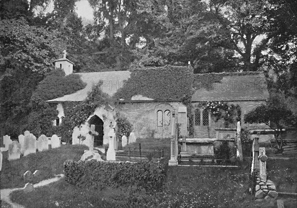 'Bonchurch, Isle of Wight', c1896.  Artist: Chester Vaughan.