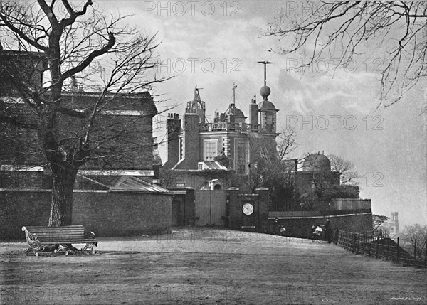 'Greenwich Observatory', c1896. Artist: Poulton & Co.