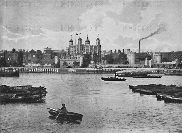 'The Tower of London', c1896. Artist: York & Son.