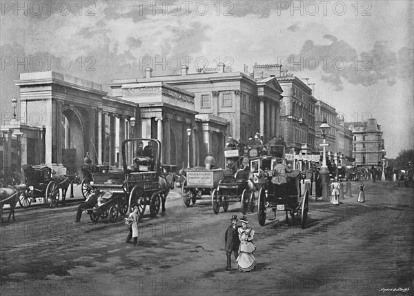 'Hyde Park Corner', c1896. Artist: Frith & Co.